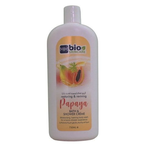 Bioskincare Papaya Bath and Shower Creme 750ml