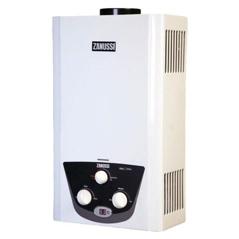 Zanussi Digital Gas Water Heater -  10 Liter - White
