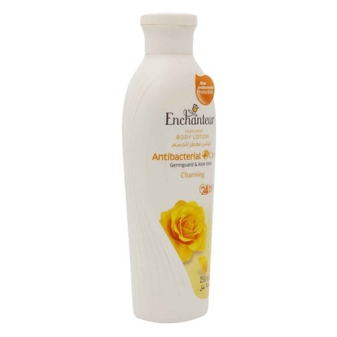 Enchanteur Antibacterial Care Charming Body Lotion White 250ml