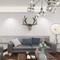 LINGWEI PE Foam Self Adhesive Wall Sticker Adhesive Wall Tiles Waterproof Wall Panels Decorative Wall Tile Sticker Waterproof White Wallpaper 3D Brick Wall Stickers 20-Pieces