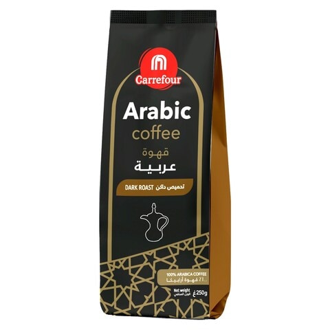Carrefour Arabic Dark Roast Coffee 250g