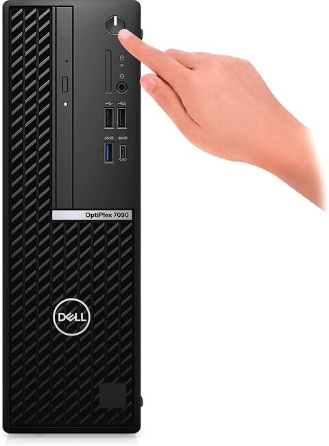 Dell OptiPlex 7000 7090 Desktop Computer - Intel Core i7 11th Gen i7-11700 Octa-Core (8 Core) 2.50 GHz - 16 GB RAM DDR4 SDRAM - 256 GB M.2 PCI Express NVMe 3.0 x4 SSD - Small Form Factor - Black