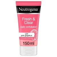 Neutrogena Fresh &amp; Clear Daily Exfoliator Pink Grapefruit &amp; Vitamin C 150ml