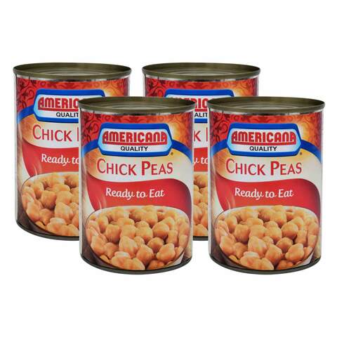 Buy Americana Chick Peas 400g x Pack of 4 in Kuwait