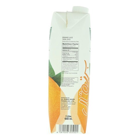 Al Rabie Juice Orange Flavor 1 Liter
