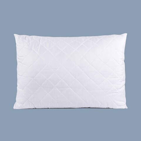 Parry Life Hollow Siliconized Quilted Pillow - Quilted Pillow Cases Protector - Hotel Quality Soft Polyester Fabric Filling - Sleeping Bed Pillow - Pillow Protector Ideal For Home &amp; Hotel Use - 50X70