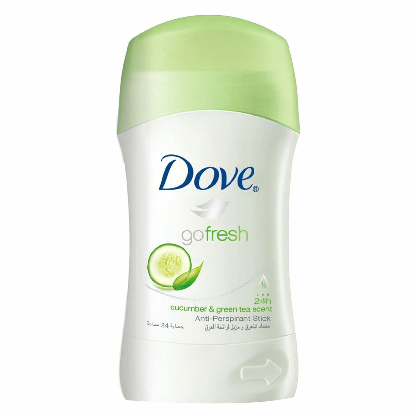 Buy Dove Antiperspirant Stick With Cucumber And Green Tea 40g Online ...