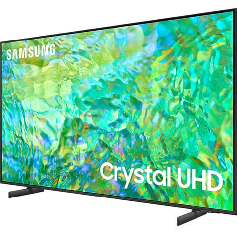 Samsung CU8000, 75 Inch, Crystal UHD 4K, Smart TV, UA75CU8000UXZN, Titan Gray (2023, Crystal Processor 4K, Airslim, Dynamic Crystal Color)