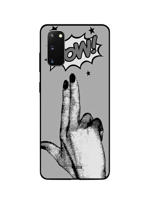 Theodor - Protective Case Cover For Samsung Galaxy S20 Black/Grey