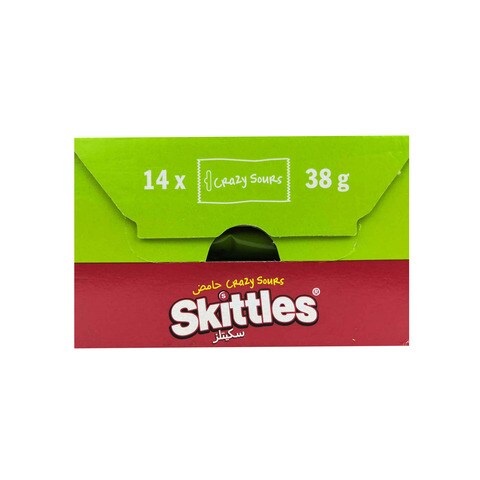 Skittles Sour - 38 Gram - Pack of 14