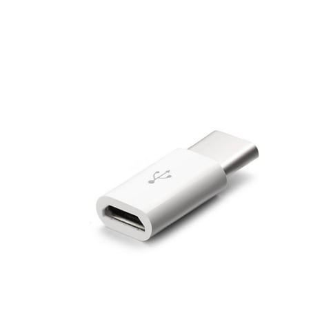 Generic - USB Type-C Male to Micro USB Micro USB Connector USB-C Adapter - White
