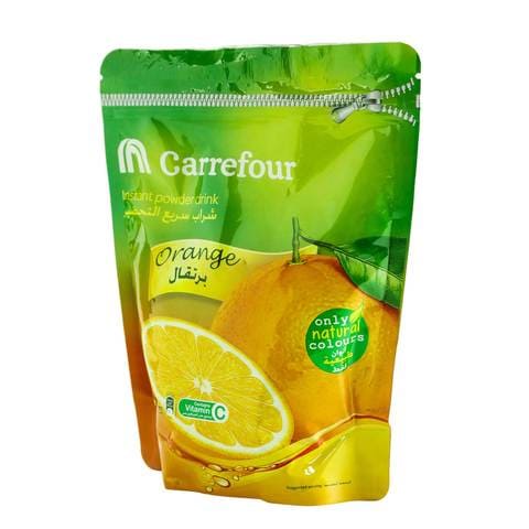 Carrefour Instant Powder Drink Orange Flavor 500 Gram
