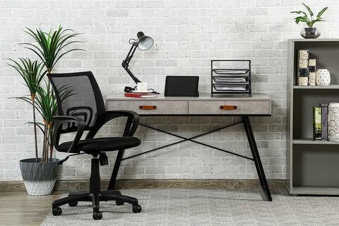 Grey home store office desk