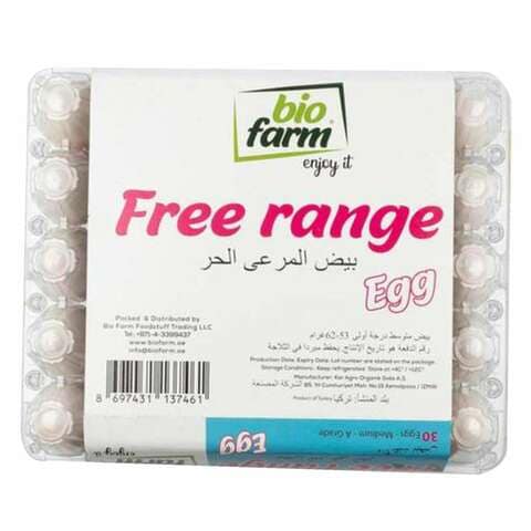 Bio Farm Free Range Eggs 30 count