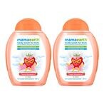 Buy Mama Earth Body Wash For Kids Super Strawberry Pink 300ml Pack of 2 in UAE