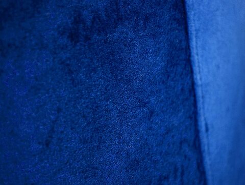 Luxe Decora Soft Suede Velvet Bean Bag Cover Only (Medium, Royal Blue)