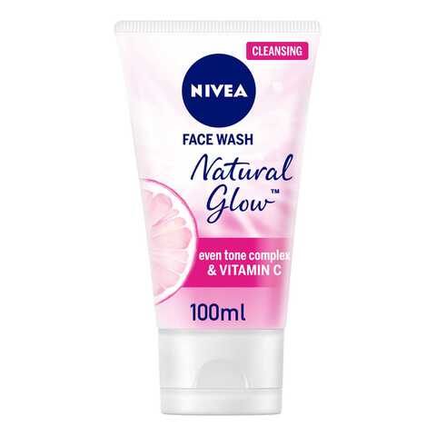 NIVEA Face Wash Cleanser Natural Glow Even Skin Tone 100ml