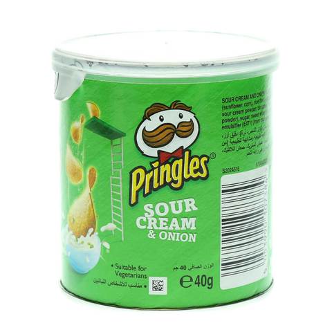 اشتري برينجلز بطاطس بالبصل و الكريمة الحامضة 40 جرام في السعودية