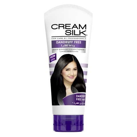 Buy Cream Silk Hair Reborn Conditioner Dandruff Free Up To 100% Clean Hair  180ml Online - Shop Beauty & Personal Care on Carrefour UAE