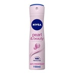 Buy NIVEA Antiperspirant Spray for Women, 48h Protection, Pearl  Beauty, 150ml in Saudi Arabia