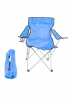 Buy Generic Folding Chair With Shoulder Bag Blue in UAE