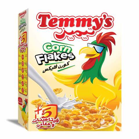 Temmy&#39;s Corn Flakes Cereal - 375gm