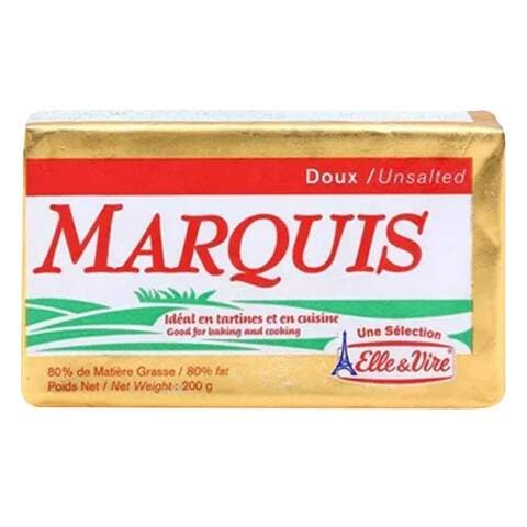 Marquis Unsalted Butter 200g