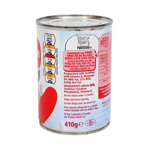 Nestle Carnation Evaporated Milk 410g