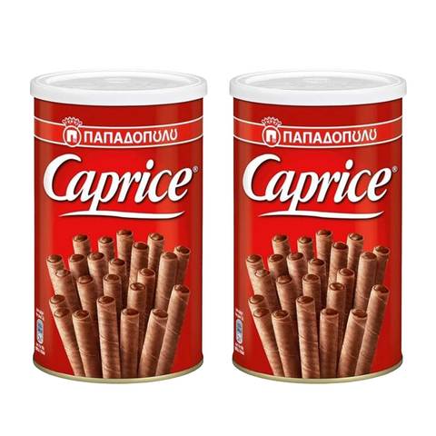 Papadopoulos Caprice Wafer Rolls 115g &times;2