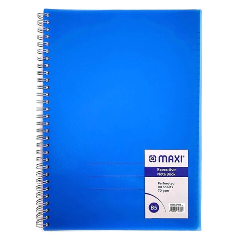 Maxi B5 Executive Notebook 80 Sheets   Shop More, Pay Less