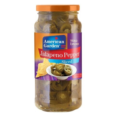 American Garden Jalapeno Pepper Sliced Olives 454g