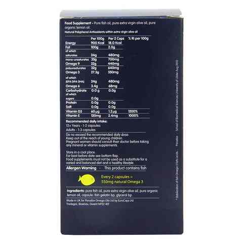 Paradox Omega 1000mg 30 Capsules Online | Carrefour Qatar