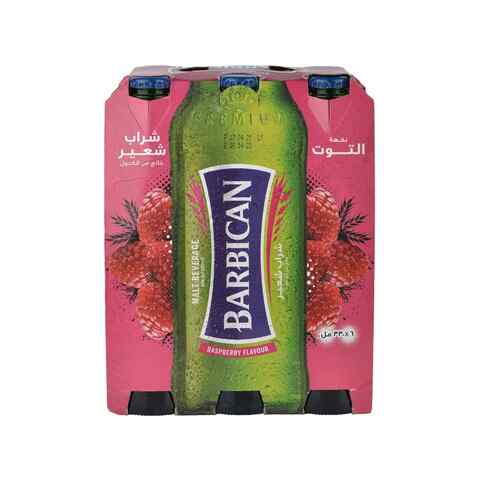Barbican Raspberry Flavoured Non-Alcoholic Malt Beverage 330ml Pack of 6