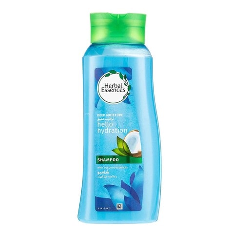 Herbal Essences Deep Moisture Hello Hydration Shampoo With Coconut Essence Blue 700ml