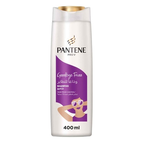 Buy Pantene Pro-V Goodbye Frizz Shampoo 72H Frizz Control 400ml in Saudi Arabia