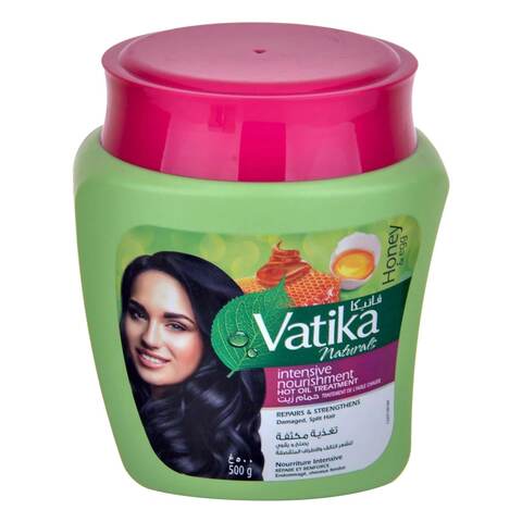 Vatika Naturals Intensive Nourishment Honey And Egg Hot Oil Treatment Cream  1kg
