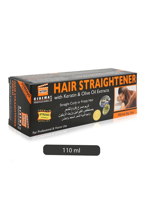 Hair straightener shop keratin cream