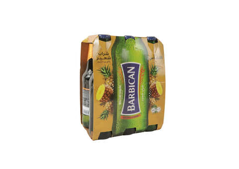 Barbican Pineapple Flavoured Non-Alcoholic Malt Beverage 330ML NRB - Pack of 6
