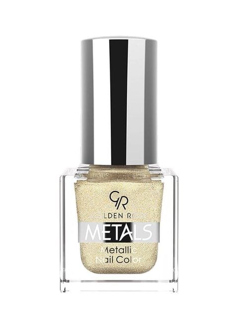 Buy Golden Rose Metallic Nail Polish 102 Gold 6ml in Saudi Arabia