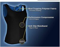 Women Sweat Sauna Shaper Vest, Stretchable Yoga, Running &amp; Gym Compression Shapewear (S-M)