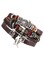 COOLBABY Tibet Stone Feather Multi-Layer Leather Bracelet