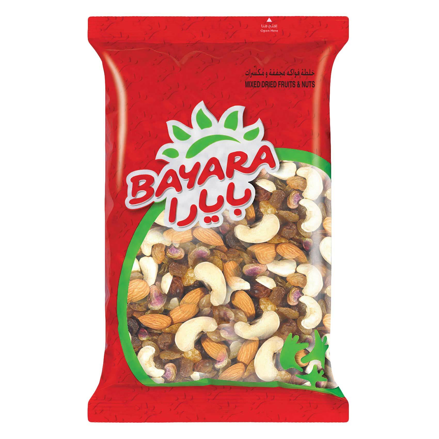 Buy Bayara Mixed Dried Fruits and Nuts 400g Online Shop Food Cupboard