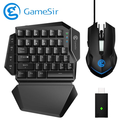 GameSir - GameSir VX AimSwitch with keyboard and mouse Adapter, Wireless Converter (For PS4/PS3/Xbox One/Nintendo Switch/PC) Console Games