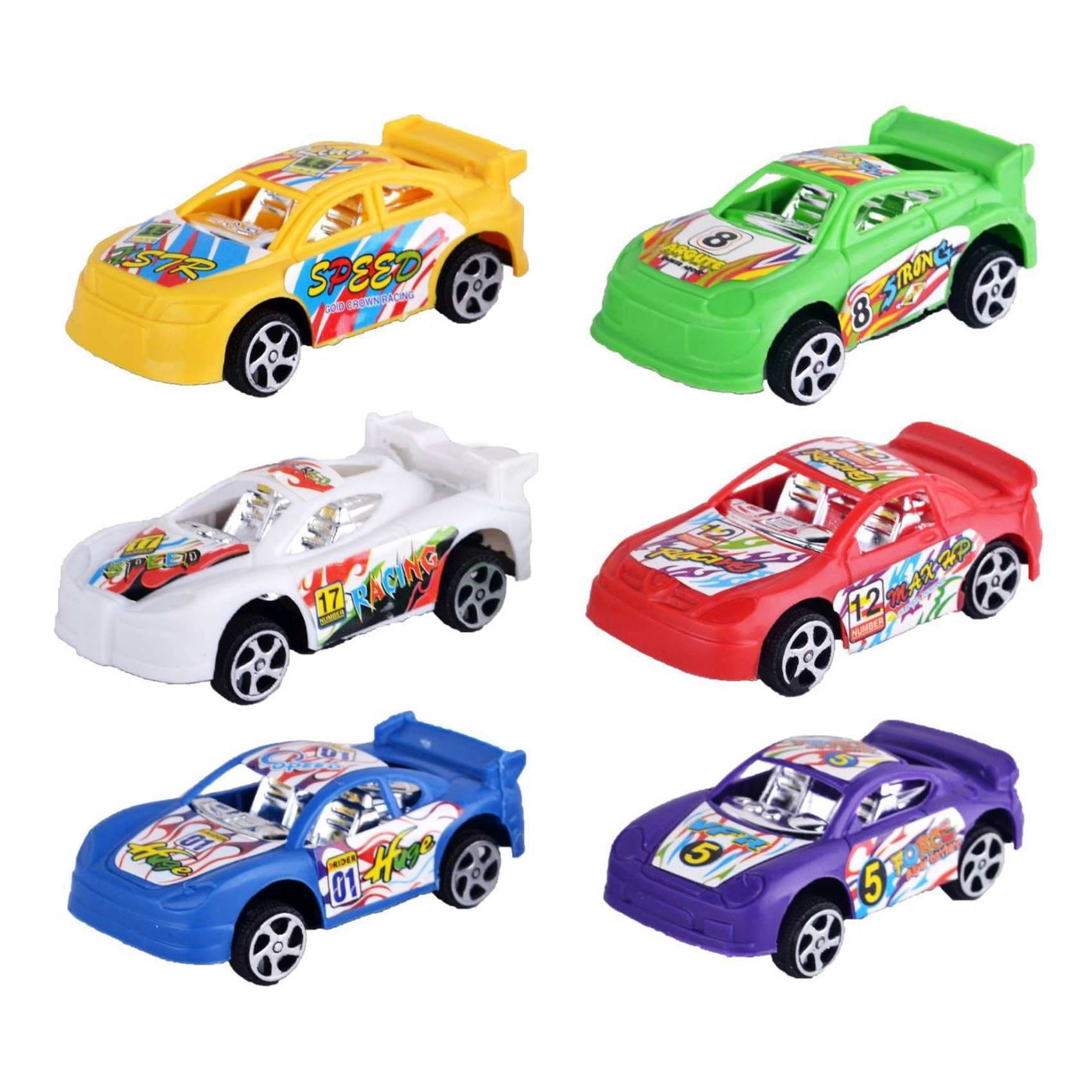 9-Piece Cartoon Pull Back Cars Set avec Light Up Maroc