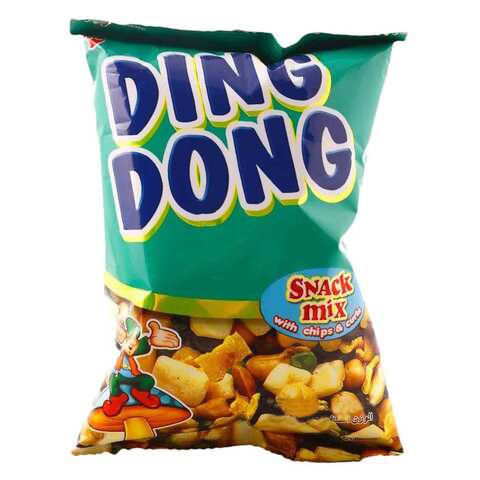 Ding Dong Snacks Mix With Chips And Curls 70 Gram