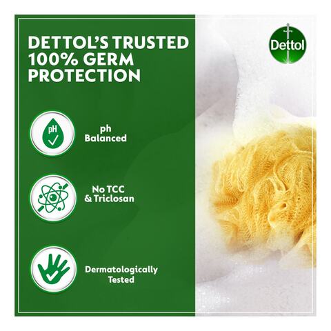 Dettol Hydra Cool Antibacterial Body Wash Cucumber Fragrance Blue 700ml