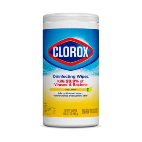 Clorox Disinfectant Lemon Fresh Cleaning Wipes 35&#39;s
