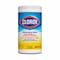 Clorox Disinfectant Lemon Fresh Cleaning Wipes 35&#39;s