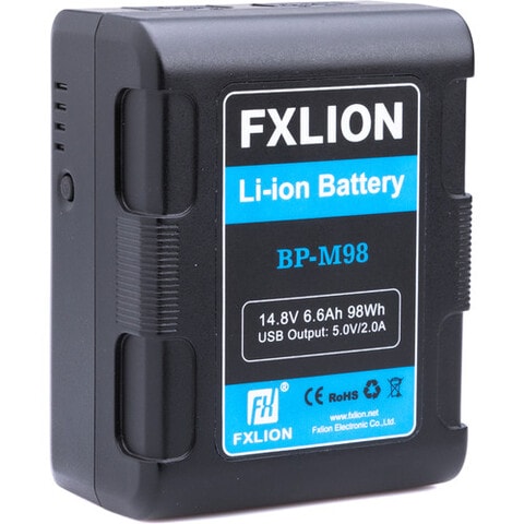 Fxlion Square BP-M98 98Wh 14.8V V-Mount Battery

