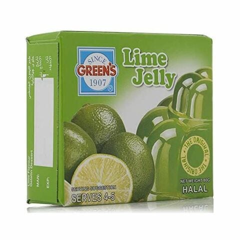 Green&#39;s Lime Jelly 80g